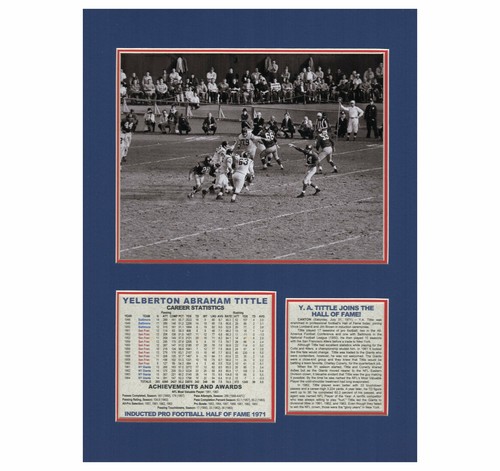 Tittle new york giants - y, nfl
